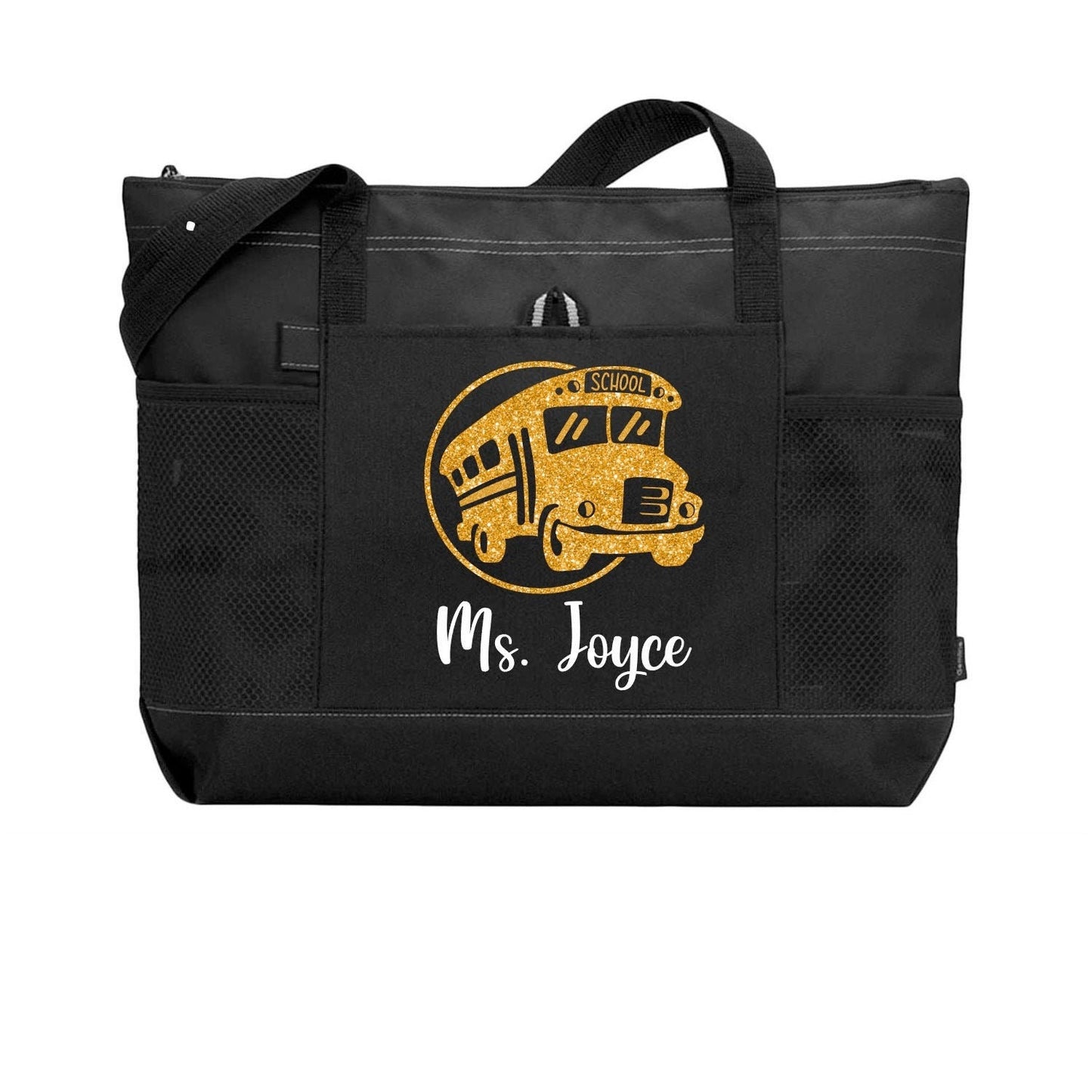 Personalized Bus Driver Bag, Custom Bag, Gift For Bus Driver, Christmas Gift