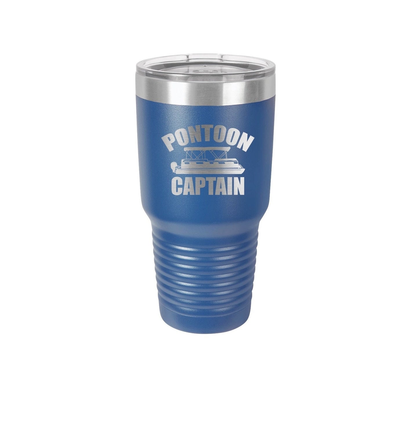 Pontoon Captain Tumbler Boating Tumbler Custom men's tumbler personalized mens gift tumbler personalized gift for father's day 1026