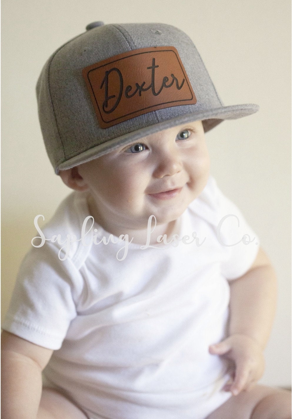 Custom Kids Trucker Hat toddler hat personalized leather kids hat baby hat toddler patch personalized kids patch hat patch personalized cap