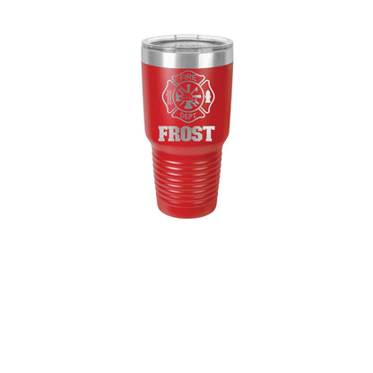 Firefighter Tumbler Cup Custom tumbler personalized gift tumbler personalized gift for first responder Firefirgher 1098