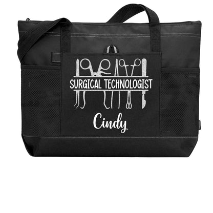 Personalized Surgical Tech Bag, Surgical Technician Gift, Surgical Assistant Bag, Surgical Technologist Week, Tote bag