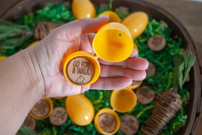 Easter Basket Egg Tokens 42 Tokens Included Easter Hunt Reward Tokens Wooden Easter Coins Egg Hunt Prizes Minimalist Easter
